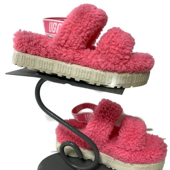 UGG Shoes - Ugg Oh Fluffita Platform Sandal Slingback Slippers